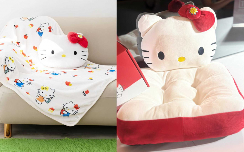 還有毛毯、抱枕、保溫瓶等各式無敵可愛的贈品，等妳來收集。（圖／吳雅鈴攝、品牌提供）