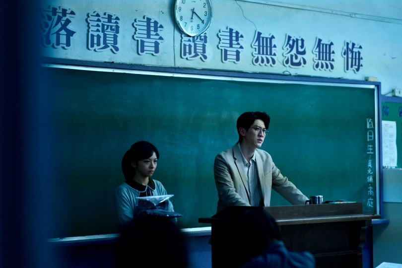 孫沁岳飾演升學至上的冷面名師。(圖/奇蹟映畫所提供)