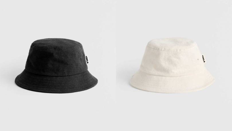 ARTIFACTS 新光三越南西店獨家商品Black Sand/Ivory canvas bucket hat/2,880元(圖/品牌提供)