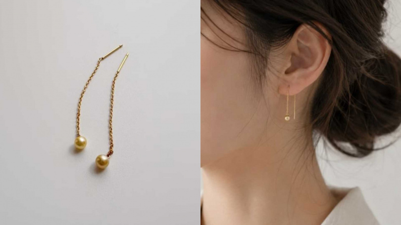 Everyday Pearls Akoya 珍珠長鍊耳環／ 2,767元起（圖／PINKOI）
