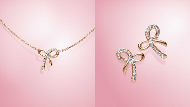 SWAROVSKI Hyperbola 鏈墜／4,200元，Hyperbola 耳釘／4,200元（圖／品牌提供）