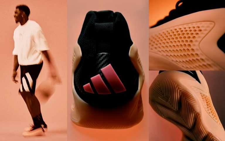 本季adidas攜手全新簽約代言人Anthony Edward正式推出首雙簽名籃球鞋AE 1「守護之光」。（圖／品牌提供）