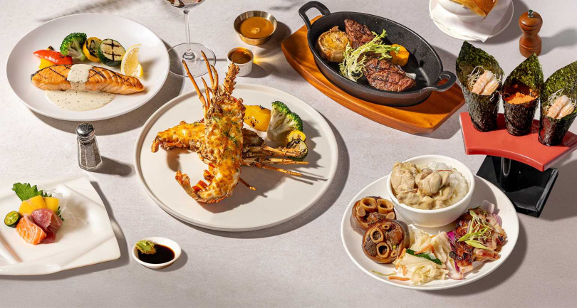 路易莎旗下品牌青焰結合排餐與自助餐，以超值價格搶市。（圖／路易莎提供）