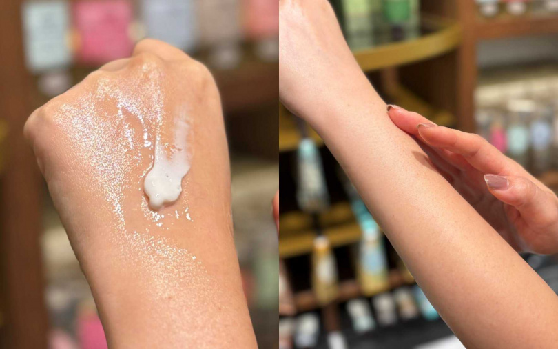 能單用也可混合於乳液中再擦塗，急救滋潤乾燥肌膚。（圖／吳雅鈴攝）