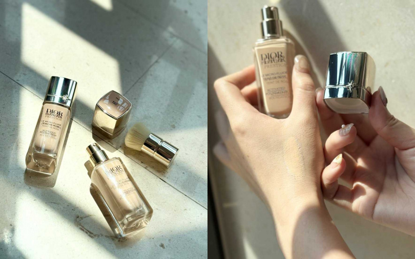 迪奧精萃再生玫瑰微導粉底30ml／4,950元（圖／吳雅鈴攝）