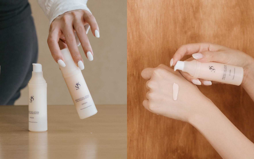 SYS Skin肌底乳30ml／1,800元  早上第一步從防護開始！輕盈不厚重的好吸收質地，怕黏膩感的男生也沒問題。（圖／品牌提供）