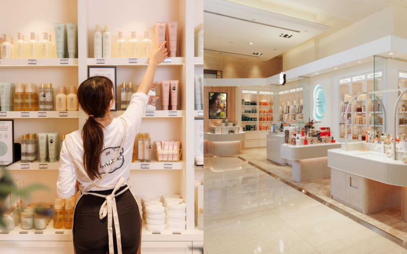 來⾃以⾊列的知名保養品牌Laline，正式進駐台北統⼀時代百貨1F，將地中海植萃與死海靜謐的⼒量帶進信義商圈。（圖／品牌提供）