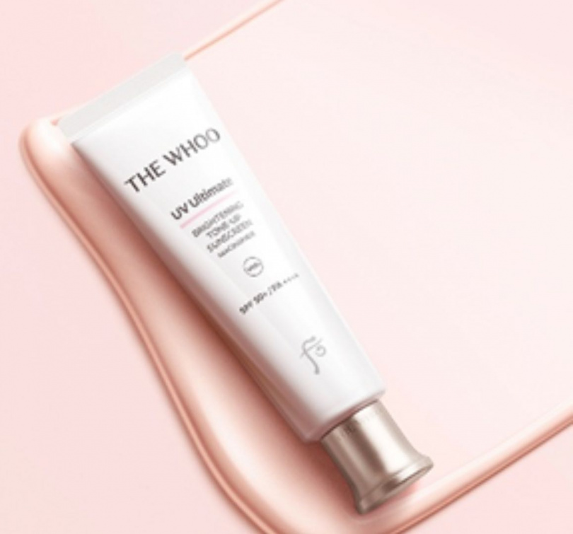 THE WHOO后 極緻禦光原生煥亮防曬乳 SPF50+/PA++++/50ml/1,880元。(圖/品牌提供)
