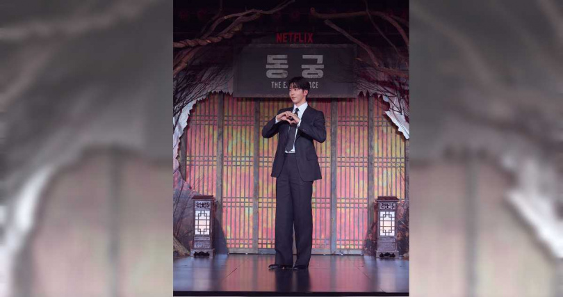 南柱赫退伍後以宮廷古裝劇回歸螢光幕。（圖／Netflix提供）