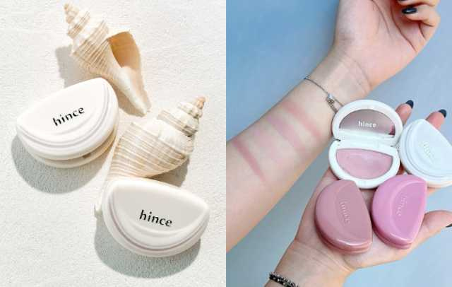 hince 半月奶霜腮紅/535元、優惠價/425元(圖/品牌提供、廖怡婷 攝)