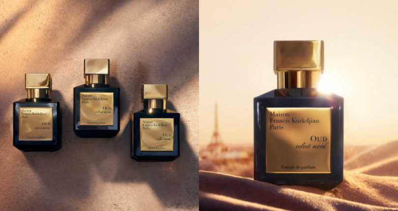Maison Francis Kurkdjian 絲絨沙幕香精 35ml/9,400元、70ml/14,500元(圖/品牌提供)