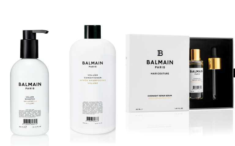 BALMAIN推出的髮品系列超級多，從豐盈系列、鎖色系列、復活新生系列因有盡有！