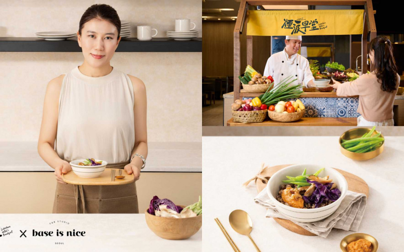 主廚張珍雅為煙波集團打造「韓國迷你蔬菜飯」，為早餐市場帶來一股韓式蔬食的新風潮。（圖／業者提供）