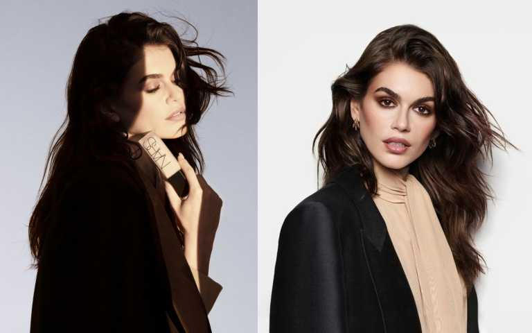 NARS也正式宣布 Kaia Gerber 成為品牌最新全球品牌大使，活躍於國際頂尖伸展台與權威時尚媒體之間，展現現代與經典交融的獨特魅力。（圖／品牌提供）​