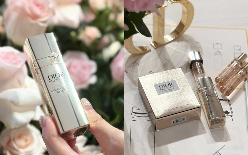 迪奧精萃再生賦活玫瑰噴霧25ml x3／10,000元（圖／吳雅鈴攝）