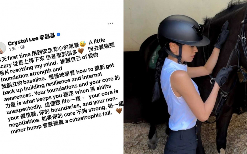 （圖／取自李晶晶fb）