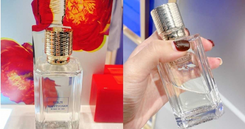 台灣最熱賣的兩瓶香水：第一名是EX NIHILO迷走緋花淡香精，第二名是聖多諾黑352淡香精！（圖／黃筱婷攝影）