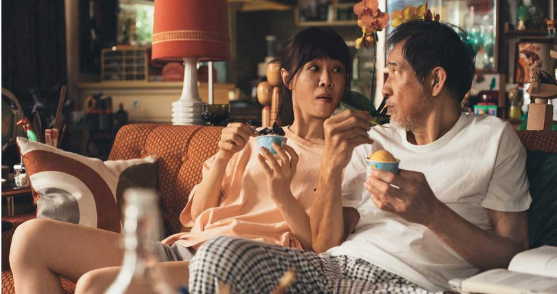 謝盈萱分享秦漢的可愛趣事。(圖/Netflix提供)