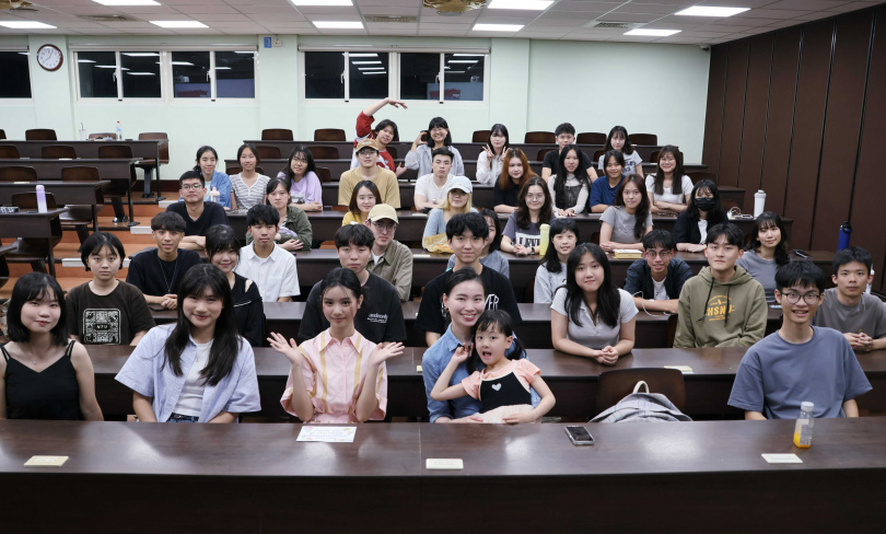 于卉喬初次演講成功，感謝聽眾們都非常捧場。（圖／光意娛樂）