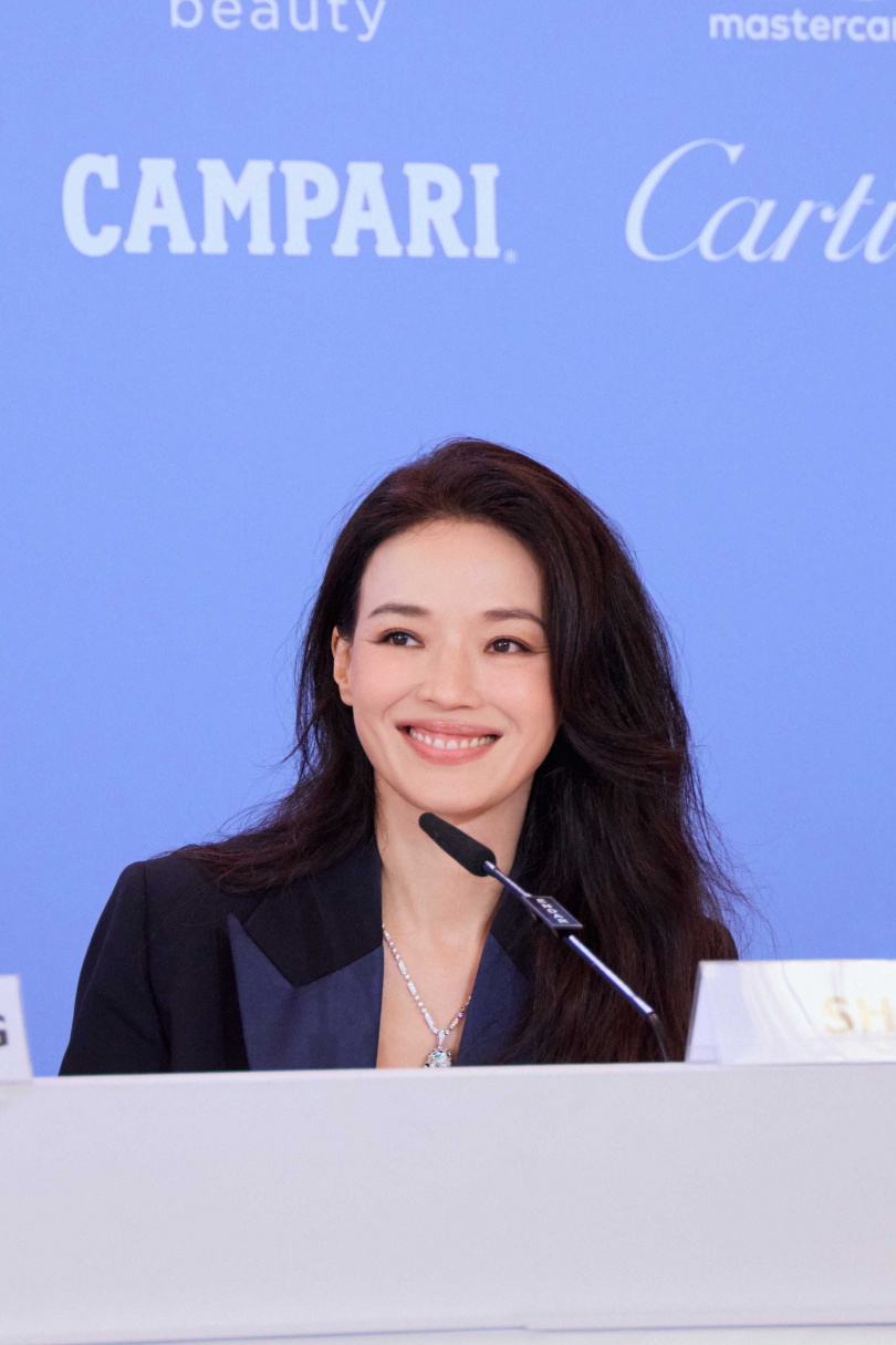 舒淇在國際記者會上分享首度執導的心境。（圖／甲上娛樂）