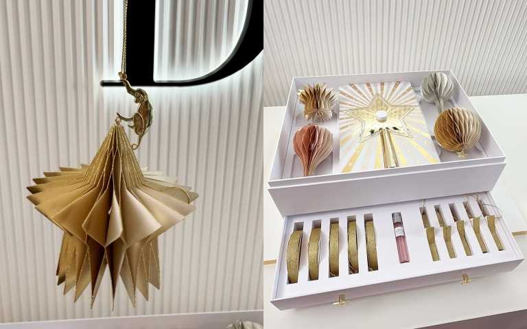 迪奧香氛世家-奇幻星願聖誕掛飾 內含特拉法加香氛12ml/18,000元。上市資訊:2025年10月7日 Dior官網搶先開賣,10月15日 全台香氛世家專櫃上市(圖/品牌提供)