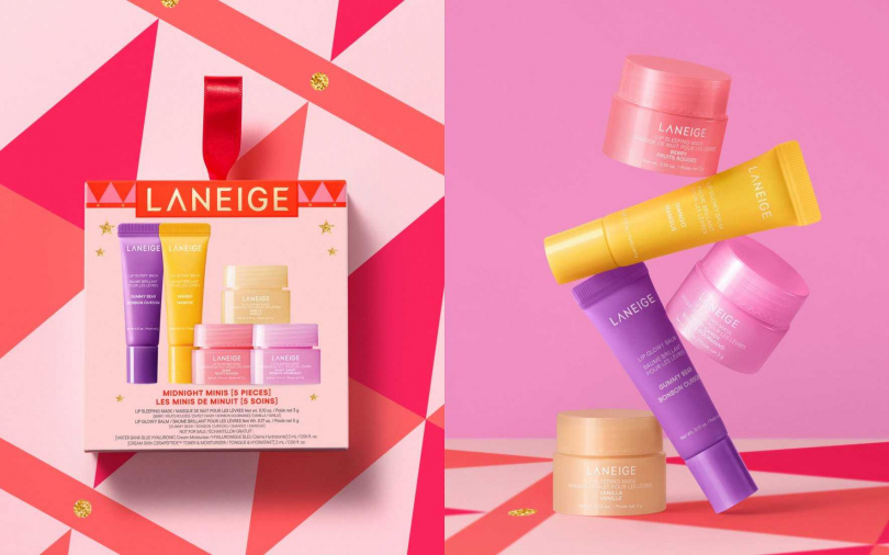 LANEIGE奇想樂園經典潤唇夢幻禮盒／700元（圖／品牌提供）