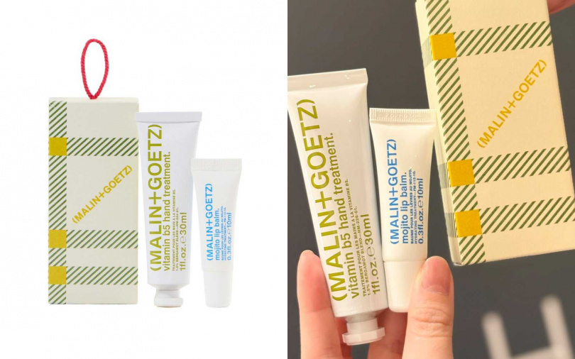 (MALIN+GOETZ) 2025修護滋潤禮盒／930元（圖／吳雅鈴攝、品牌提供）