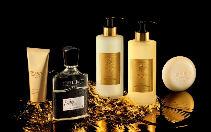 CREED於2025年末推出「金萃奢潤身體系列」,以香氣延伸護膚、以質地承載感受,讓肌膚與內在都能獲得深層的柔軟與滋養。(圖/品牌提供)
