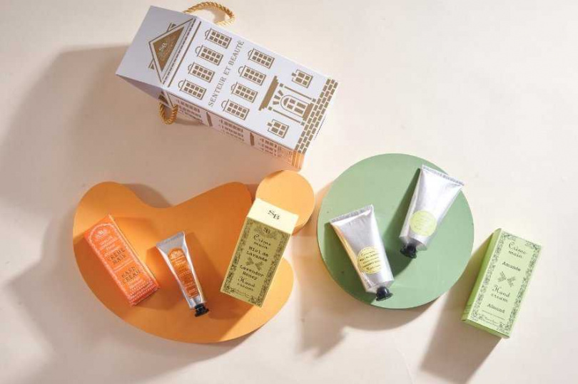 聖朵波緹手護好心情組/幸福價1,450元 幸福再加碼~即日起至3/1,凡於蒔年一晌官網購買聖朵波緹商品,結帳輸入優惠碼HAPPINESS99,即可享9折優惠。(圖/品牌提供)