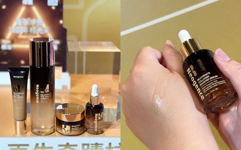 全新升級的再生奇蹟抗老系列,從老化問題根源著手,打造「修護 x 賦活 x 防護」三層級抗老保養。(圖/吳雅鈴攝)