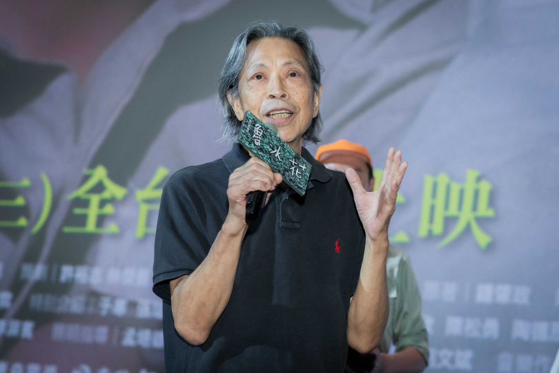 《魯冰花》原著小說作者鍾肇政之子鍾延威哽咽分享當年父親觀影時,廳內全是觀眾此起彼落的啜泣聲。(圖/國家電影及視聽文化中心)