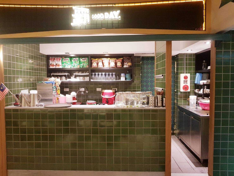 馬來西亞準備飲料的區域又名「水吧」(圖/霸骨爹肉骨茶餐室提供)