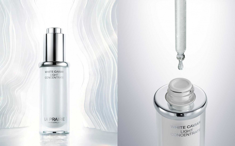 LA PRAIRIE鑽白魚子時空亮顏精萃20ml/21,500元(圖/品牌提供)