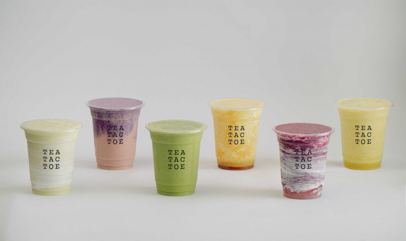 TEA TAC TOE選用純粹的原型蔬果與機能粉,為夏日飲品注入健康潮流。(圖/TEA TAC TOE提供)