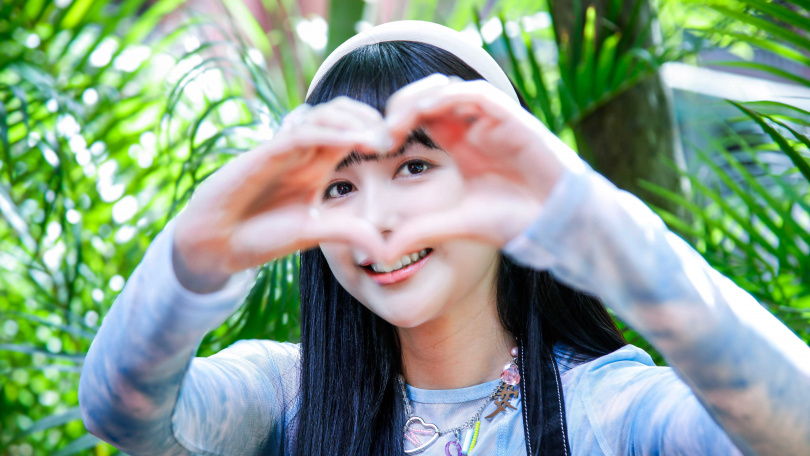 在台北買房及唱進大巨蛋都是琳誼的人生目標。（圖／趙文彬攝）