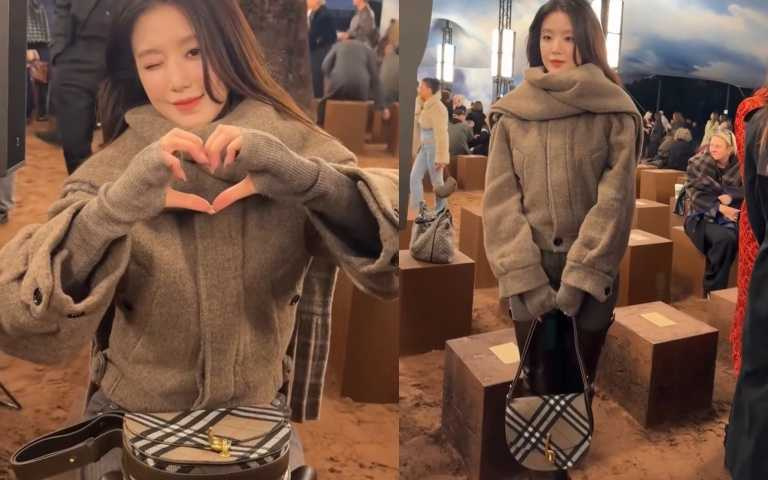 舒華首次被受邀參加Burberry 2026夏季大秀(圖/品牌提供)