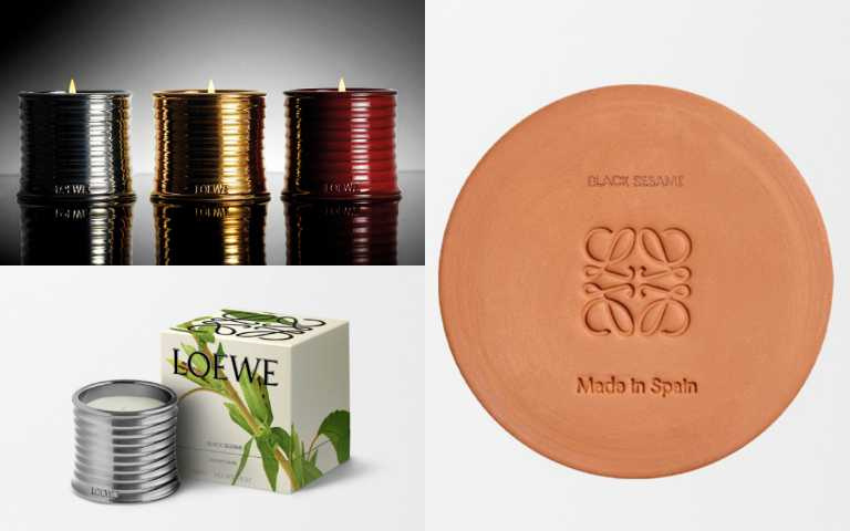 LOEWE黑芝麻香氛蠟燭 280g／9,000元（圖／品牌提供）