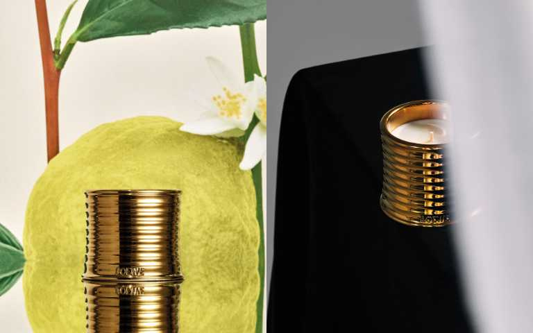 LOEWE伯爵茶香氛蠟燭 280g／9,000元（圖／品牌提供）