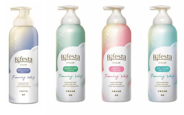 Bifesta碧菲絲特碳酸泡洗顏 各180g／199元（圖／品牌提供）