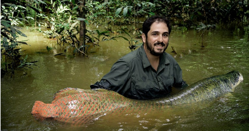 祖奧．坎波斯．席爾瓦（João Campos-Silva）／國籍：巴西／年齡：36／地點：巴西亞馬遜森林／項目：借助珍稀巨型魚類拯救亞馬遜森林。