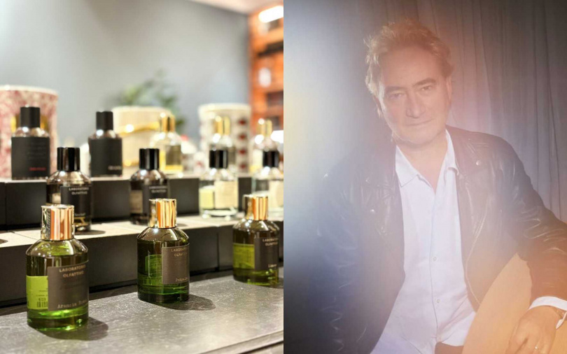 以「嗅覺實驗室」為名的Laboratorio Olfattivo,與前衛調香大師Antoine Lie的初次合作,創作出此款充滿電流張力與迷幻氛圍的香氣。(圖/吳雅鈴攝、取自antoinelieolfactiveexperience IG)