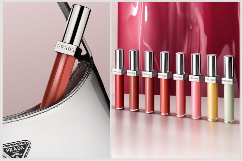PRADA率性持光凍唇釉 / 1,650元。(圖/品牌提供)