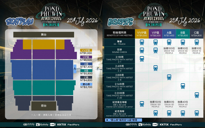 Pond與Phuwin將攜手來台舉辦FANCON。（圖／無限娛樂提供）