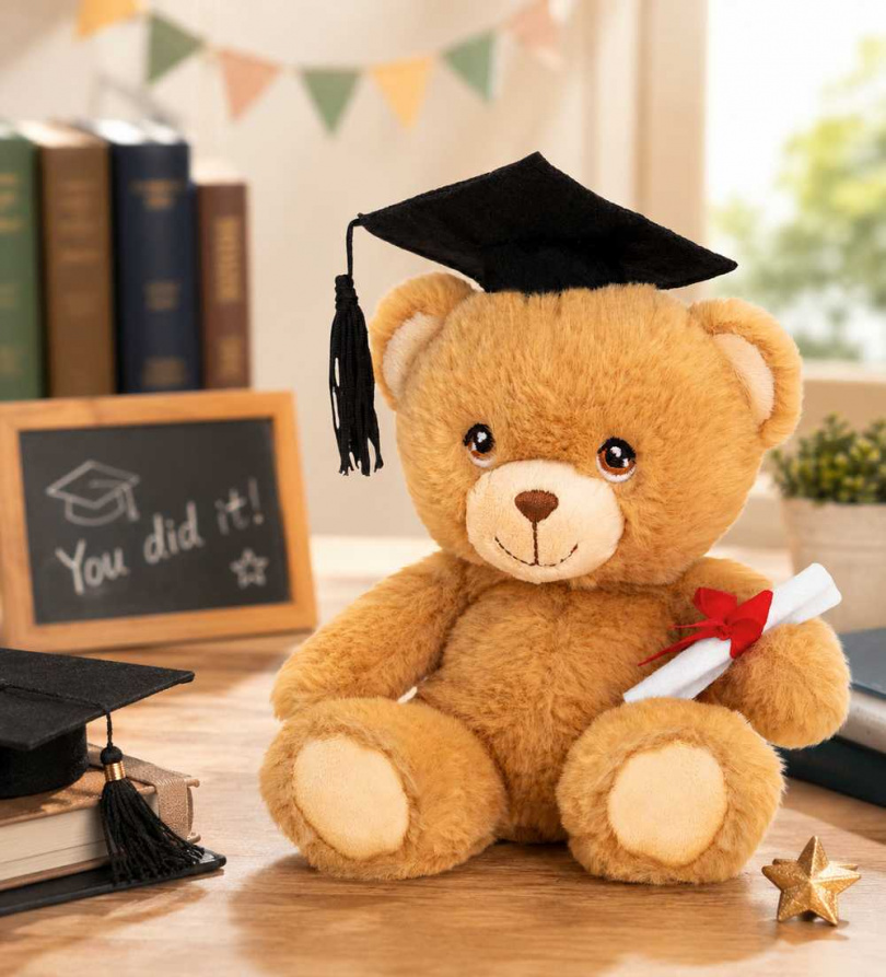 Keeleco Graduation Bear 畢業快樂小熊/1080元(圖/品牌提供)