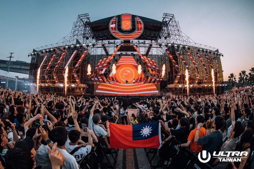第三屆Ultra Taiwan》此次將一連舉辦兩天，共有4大音樂舞台。（圖／UMF提供）