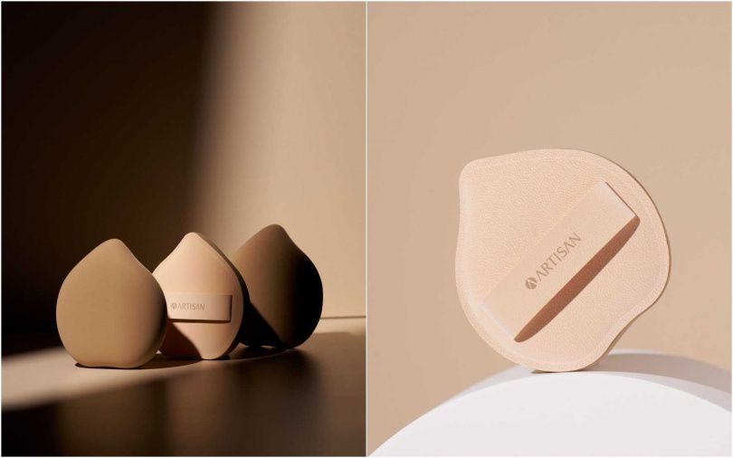 ARTISAN栗子密絨舒芙蕾粉撲by 1028／150元（圖／品牌提供）