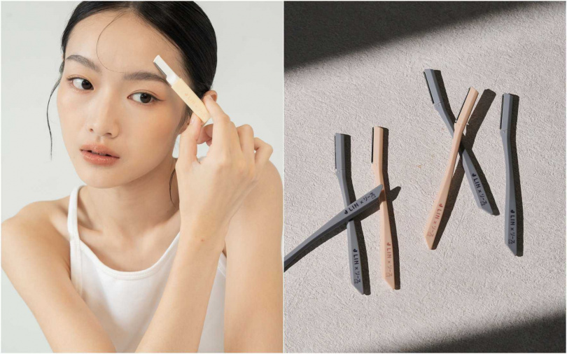 J-LIN專業替芯除眉刀組(1刀柄+2替芯)／209元、專業日常小眉刀(3入)／149元（圖／品牌提供）