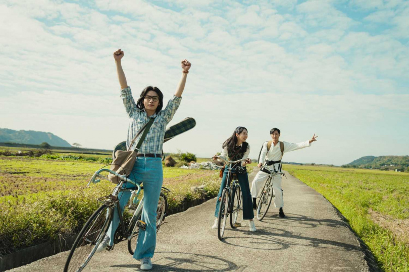 宋柏緯(左起)、李沐、振永因拍《那張照片裡的我們》建立深厚友誼。(圖/瀚草文創GrX STUDIO提供)