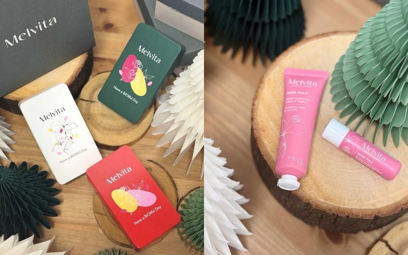 歡慶新品上市,凡購買香氛果油系列3件即享85折,並加贈迷你收納鐵盒乙個,很適合拿來當交換禮物!(圖/品牌提供)