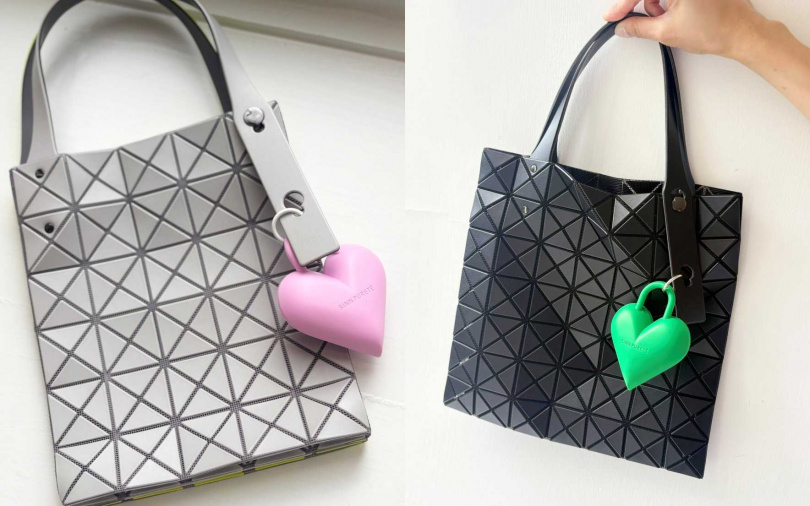 很符合人體工學的愛心造型，除了當成掛飾超可愛，更便於單手掌握。（圖／吳雅鈴攝）